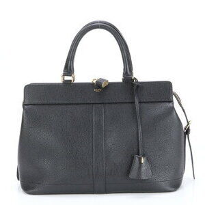 Celine Cabas de leather Shoulder Bag Tote